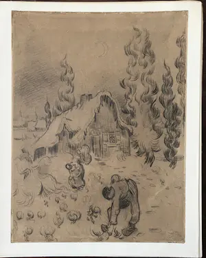 Vincent van Gogh - Acht tekeningen van Vincent van Gogh kopen? Bied vanaf 165!