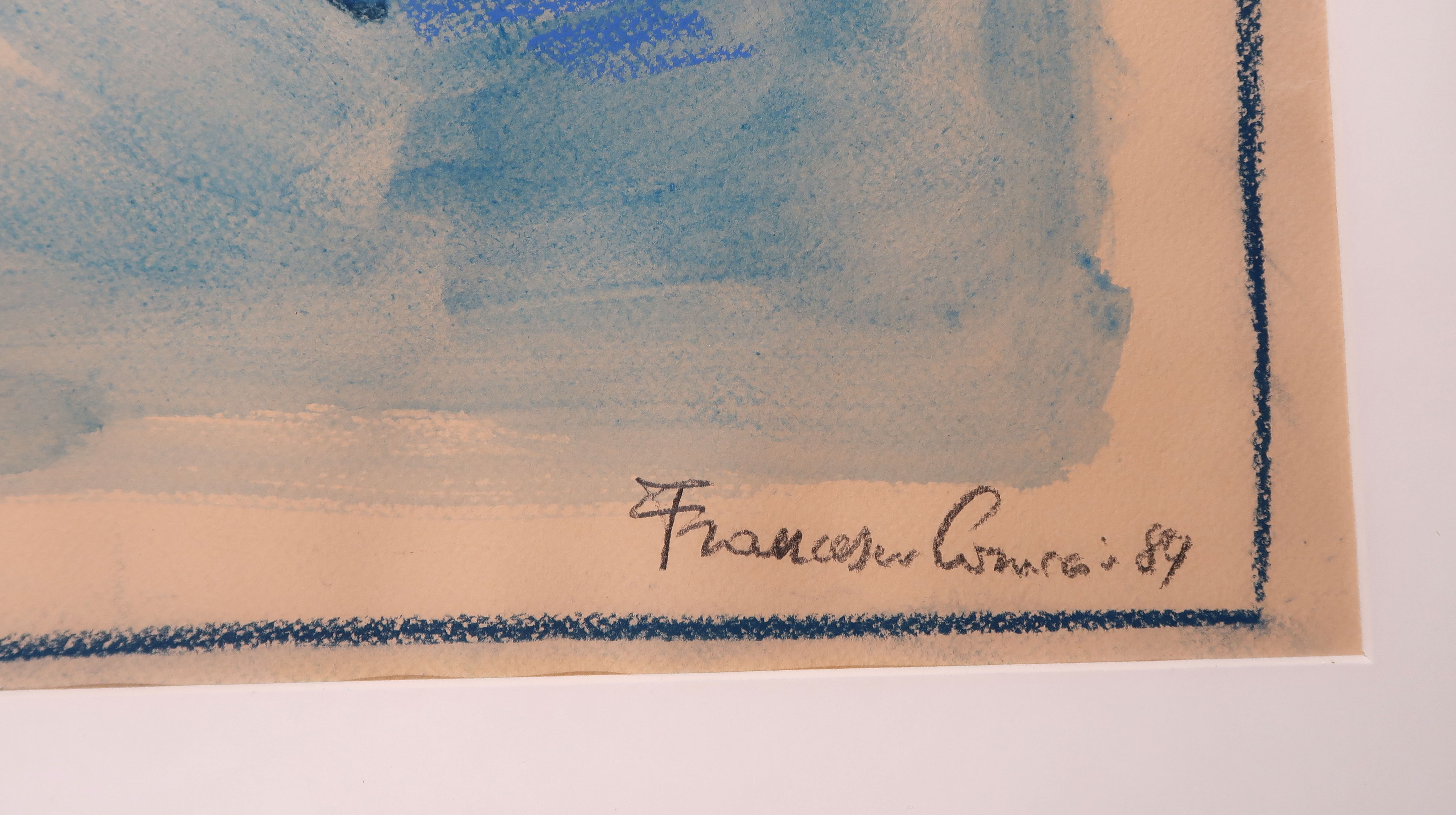 Francesco Caraccio - Gouache en krijt op papier, Italy (Groot) kopen? Bied vanaf 50!