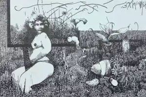Wout Muller - De eigenaardigheden van tamme rassen II, litho kaufen? Bieten Sie von 50!