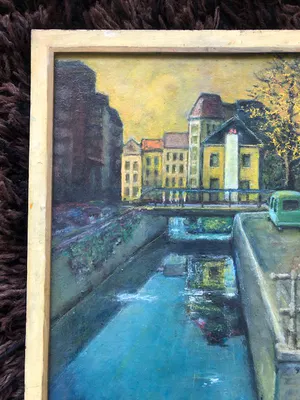 Paul van Eeden - Gracht te Gouda kopen? Bied vanaf 125!