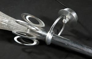 Curiosa - Toortslamp met kristallen kap kopen? Bied vanaf 1!