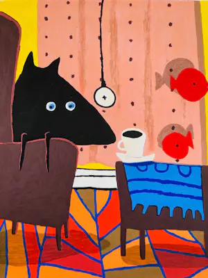 Peter Bastiaanssen - cofee and fish kopen? Bied vanaf 90!