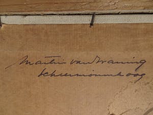 Martin van Waning - De Thames in de winter kopen? Bied vanaf 175!