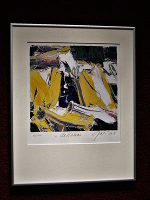 JAS - Atelier le Bateau - gesigneerd Expressionistisch Litho "Bellona" fraai gelijst. kopen? Bied vanaf 10!