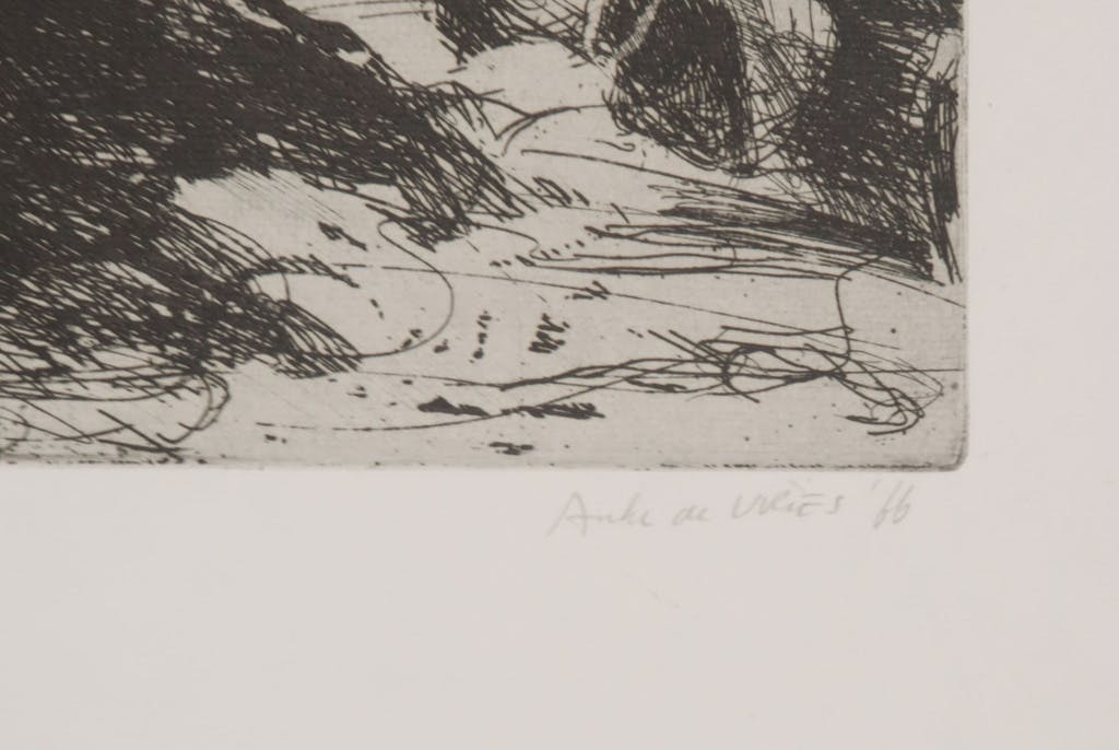 Auke de Vries - Auke de Vries: Ets, Stenen kopen? Bied vanaf 1!