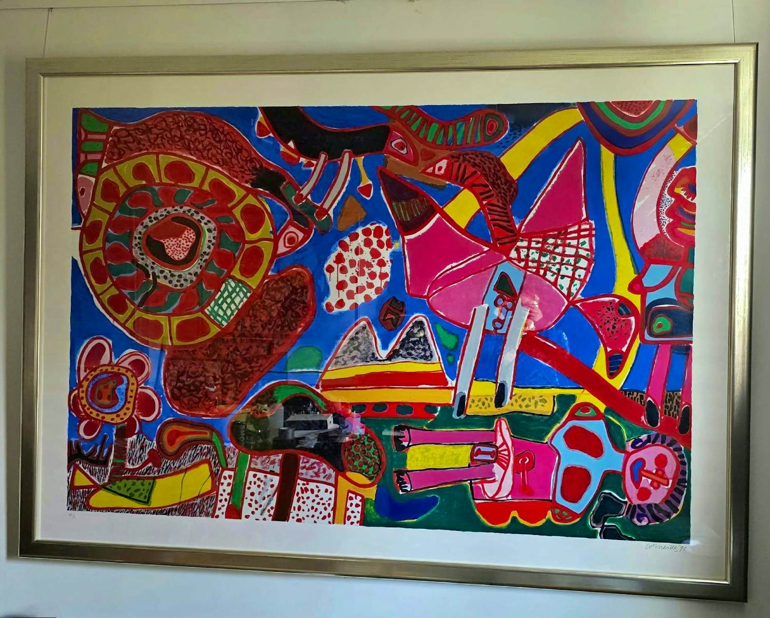 Corneille - Tuin der Lusten / Jardin des Delices - Handgesigneerd - 1991 - 11/50 kopen? Bied vanaf 2200!