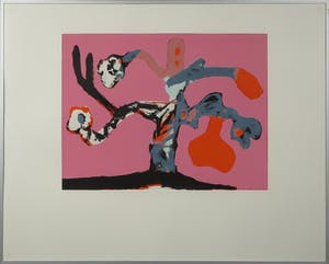 Gerdien Kroes - Zeefdruk, Z.T. Boom - Ingelijst (Groot) kopen? Bied vanaf 1!