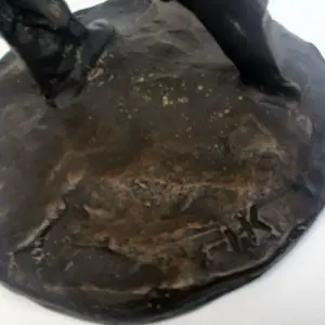 Hans Kuyper - 'Golfer' - massief bronzen beeld monogram - 23375 kopen? Bied vanaf 95!