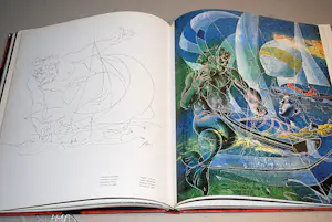 Hans Erni - 2 hardcovers: OlympArt / Olympische spelen & 'Israel' met originele tekening kopen? Bied vanaf 175!