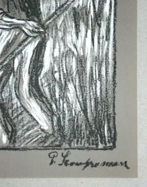 Pierre Scoupreman - La Moisson - 1931 - Originele lithografie - Gesigneerd kopen? Bied vanaf 100!