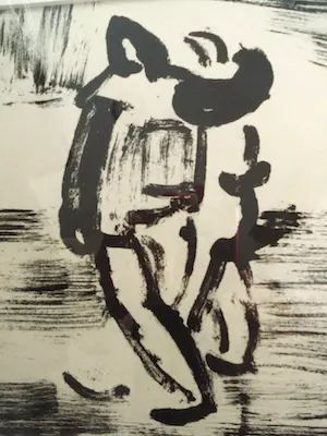 Wim Motz - Litho - Verliefd Echtpaar kopen? Bied vanaf 50!