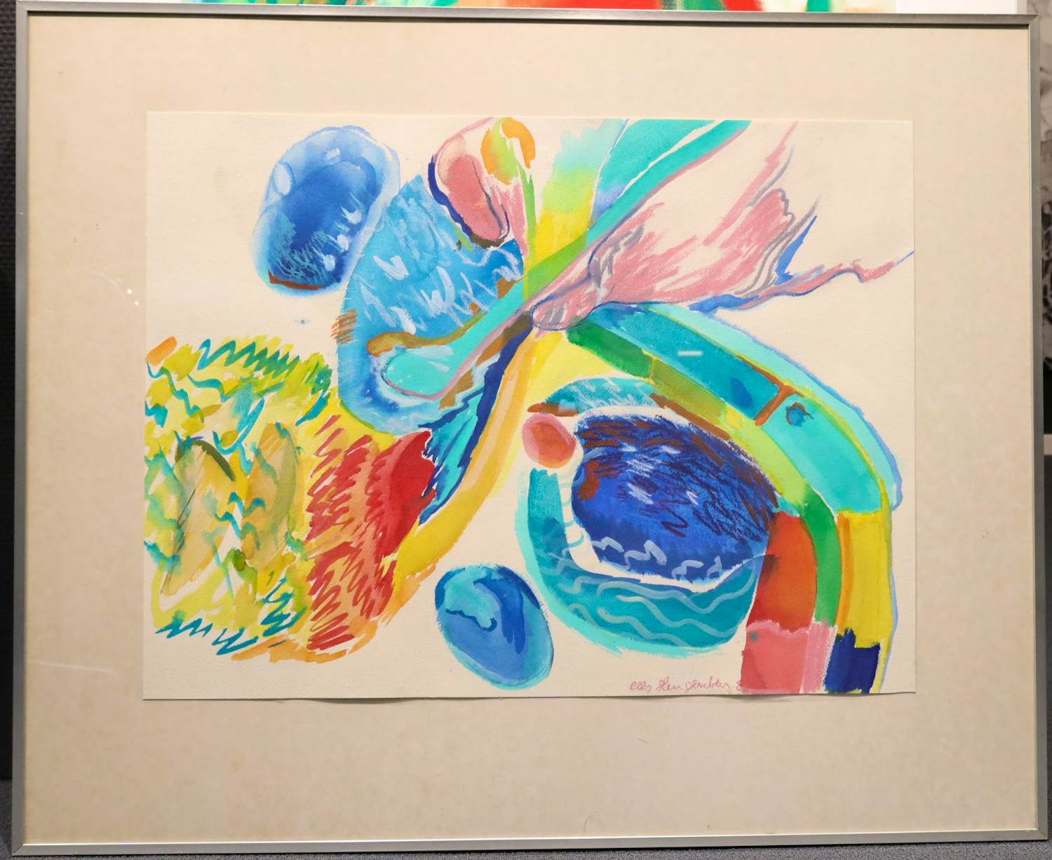 Elly Slingenberg - Lichte Schittering - Abstract kunstwerk 'Lichte Schittering' kopen? Bied vanaf 90!