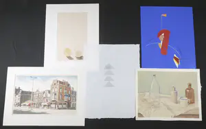 Willemijn Bouman - en andere! - Lot van 10 werken op papier (m.n. unieke werken!) kopen? Bied vanaf 1!