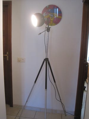 Curiosa - Industriële vintage vloerlamp Herda-Fairfax kopen? Bied vanaf 65!