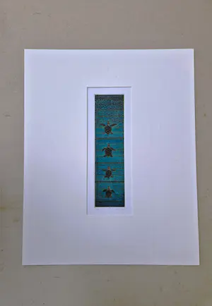 Niet of onleesbaar gesigneerd - Leuke handgekleurde kleine oplage (25) ETS "Schilpadjes" gesigneerd kopen? Bied vanaf 1!