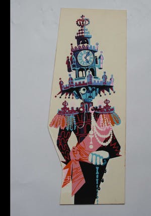 Karel Timmerman - acrylverf schilderij - sprookjesachtig figuur kopen? Bied vanaf 1!