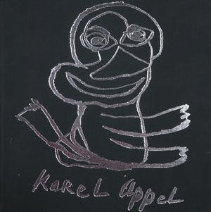 Karel Appel - Gemengde techniek - Collage van textiel, Zonder titel - Ingelijst (inclusief boek The Face of Appel, Zeer groot) kopen? Bied vanaf 1!