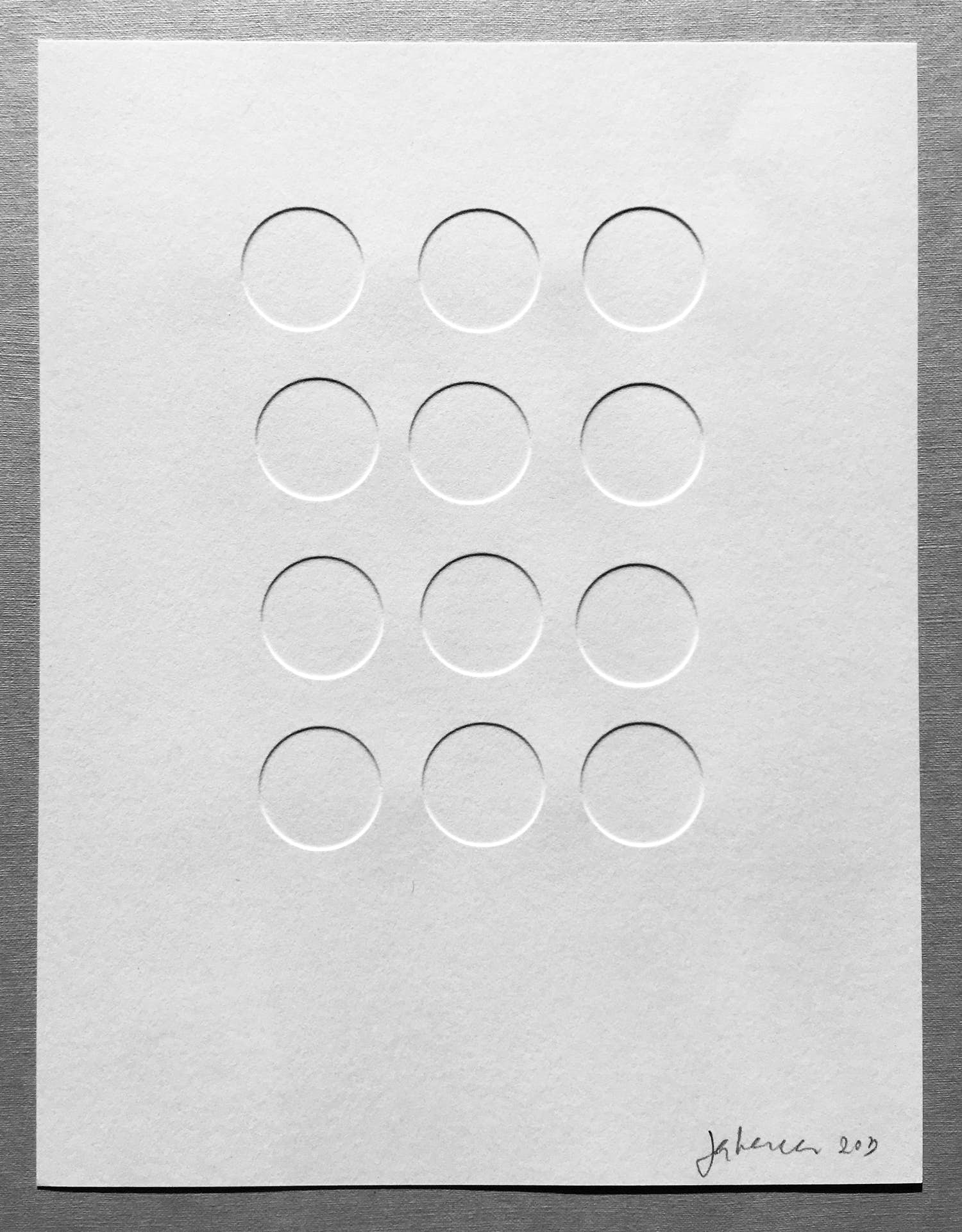 Jan Henderikse - blinddruk - 2013 - Zero verkocht voor € 175!