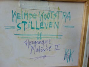 Keimpe Kootstra - Stilleven( Hommage M..) kopen? Bied vanaf 125!