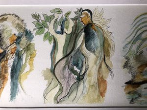 Niet of onleesbaar gesigneerd - Een met de natuur kopen? Bied vanaf 1!