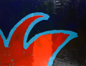 Peter van Oorde - Olieverf op doek, The Joker - Ingelijst (Groot) kopen? Bied vanaf 100!