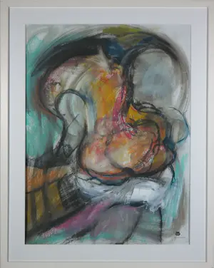Buy Sophie Mellema - Lot van 7 werken op papier in diverse technieken - Ingelijst? Bid from 60!