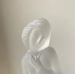 Ida Schwetz-Lehmann - Art deco "frosted glass" sculptuur "Het verlegen meisje" kopen? Bied vanaf 100!