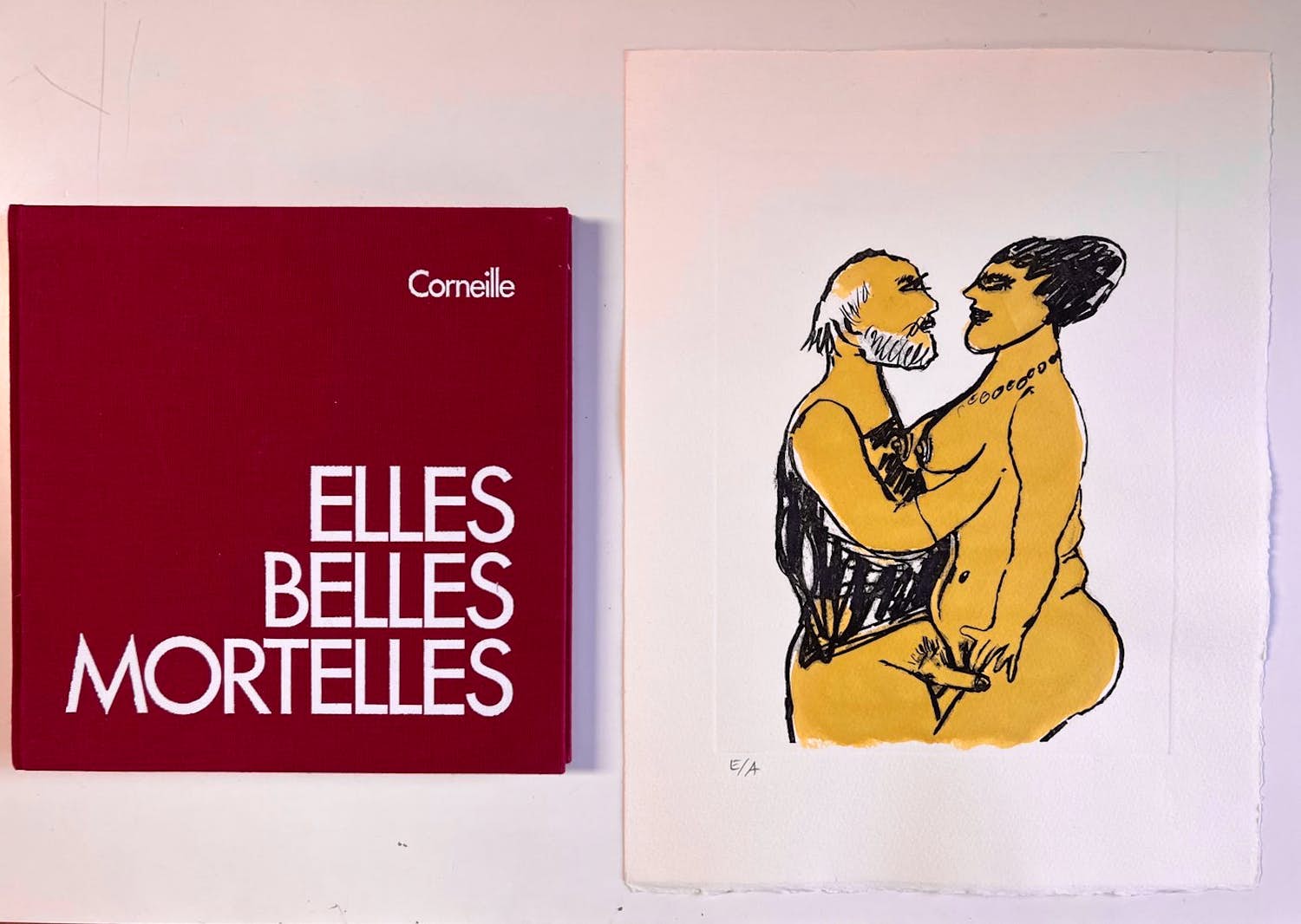 Corneille - Ets L' Aretino Sonetti Lussuriosi + Boek Elles Belles mortelles kopen? Bied vanaf 60!