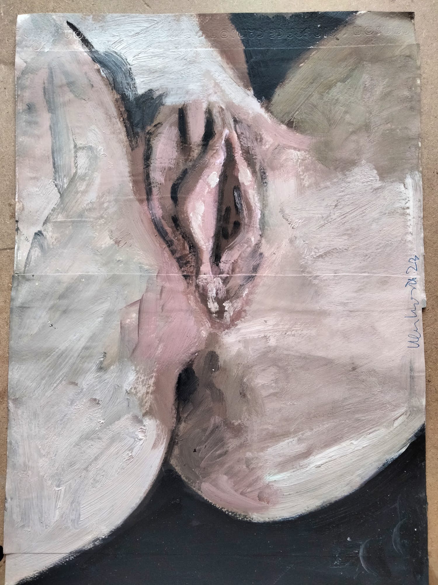 Peter Klashorst - orgine of life verkocht voor € 149!