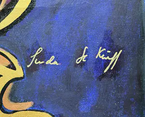 Linda Le Kinff - ***handsignierte Originalgraphik auf Leinwand*** kopen? Bied vanaf 250!