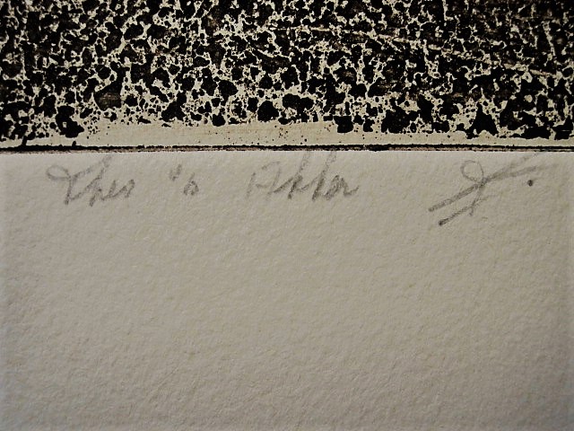 Theo van den Akker - Zaans Surrealistist - zeer bep. oplage (10) "Worm des tijds III" gesigneerd  kopen? Bied vanaf 1!