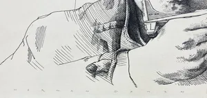 Herman Damen - Pentekening, MF-104 kopen? Bied vanaf 1!