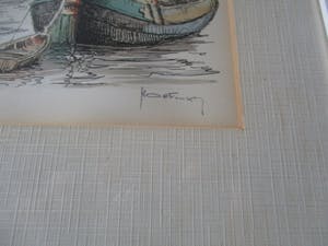 Niet of onleesbaar gesigneerd - Amsterdam Prins Hendrikkade kopen? Bied vanaf 10!