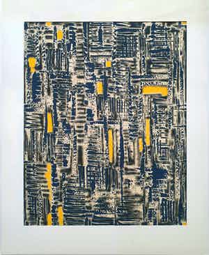 Ton Pape - Abstracte compositie verkocht voor € 35!