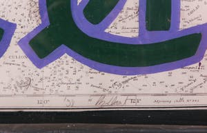 Jan Bollaert - Acryl op papier, China Sea - Ingelijst (Groot) kopen? Bied vanaf 50!