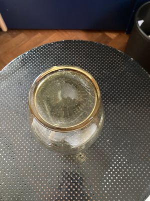 Glasblazerij Leerdam - Goudluster vaas kopen? Bied vanaf 28!