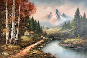 Niet of onleesbaar gesigneerd - atemberaubend kopen? Bied vanaf 1!