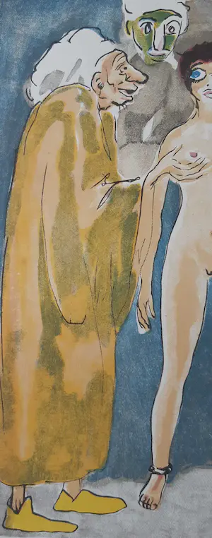 Kees van Dongen - houtgravure - Les Experts kopen? Bied vanaf 50!