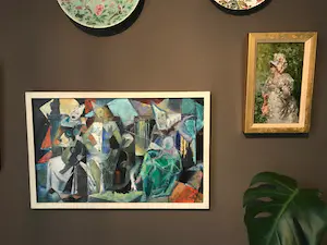 Jaap Bouhuys - Kubistisch musicerend gezelschap kopen? Bied vanaf 300!