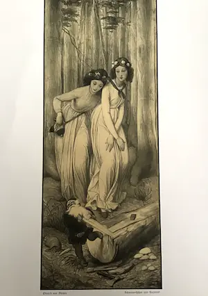 Edward Jakob von Steinle - Map met 7 drukken van tekeningen en aquarellen 1906 kopen? Bied vanaf 30!