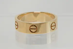 AcheterCartier - 53 - 18 karaats geelgouden Love Cartier ring? Enchérissez de 980!
