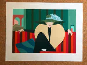 Amleto Dalla Costa - Drinking tea verkocht voor € 60!