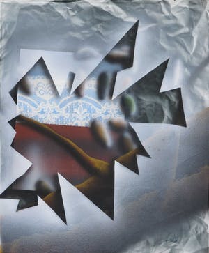 Vincent Mengin-Lecreult - Gemengde techniek op doek, Zonder titel kopen? Bied vanaf 1!