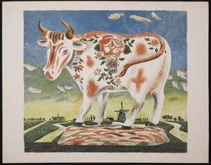 Herman Berserik - Litho, De koe van Cara kopen? Bied vanaf 40!