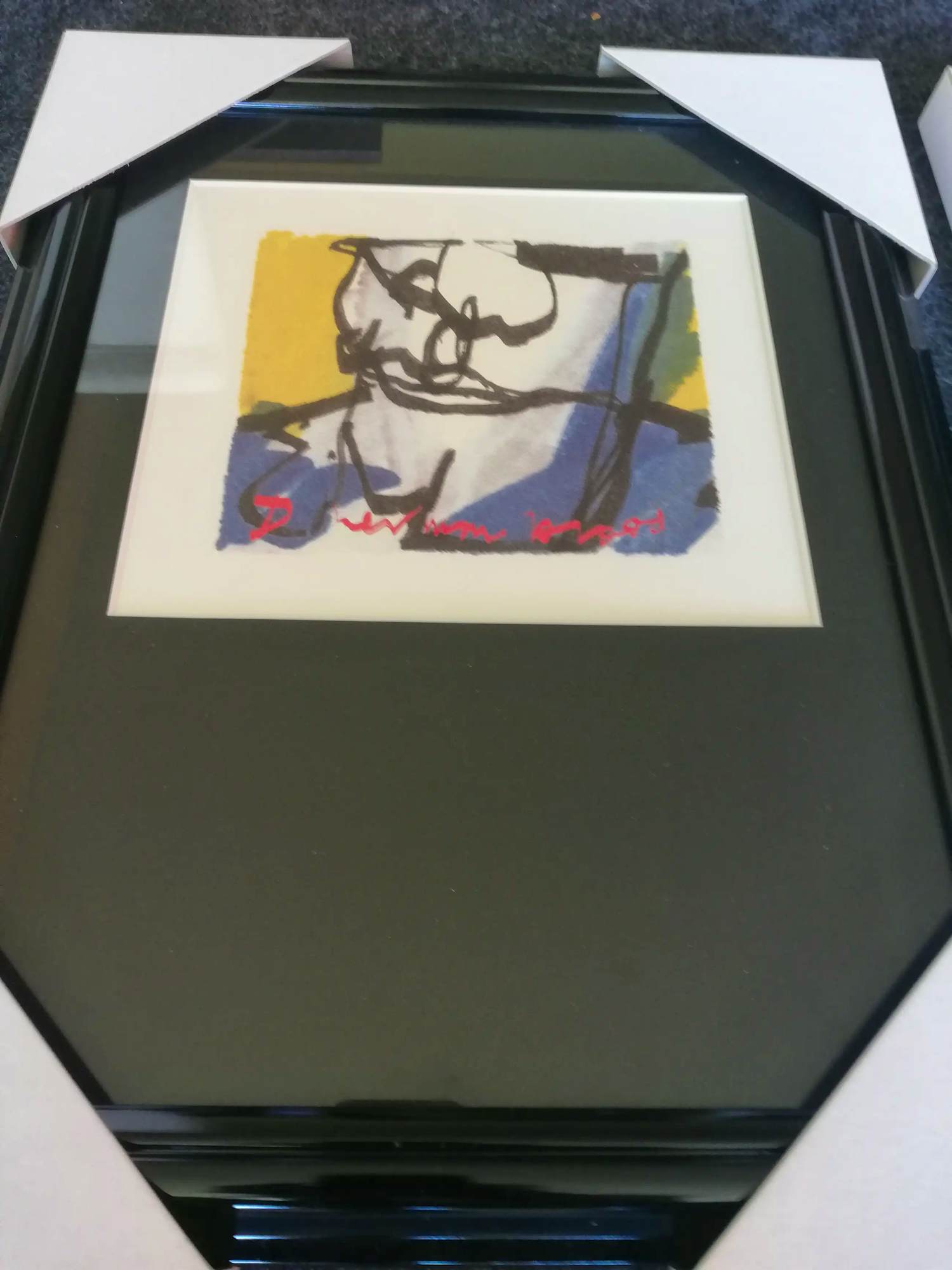 Herman Brood - Schitterend '' Gezicht'' Ingelijst (Nieuwstaat) kopen? Bied vanaf 67!