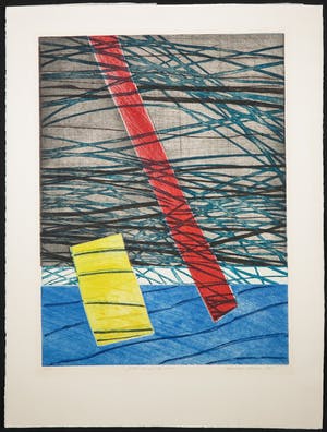 Dominique-Pierrette Martin - Ets en aquatint, Flotter au gré du vent kopen? Bied vanaf 1!