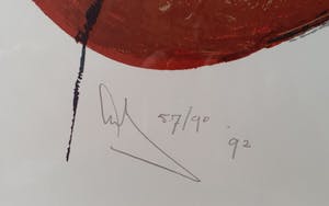 Arty Grimm - Zonder titel - Ingelijst kopen? Bied vanaf 55!