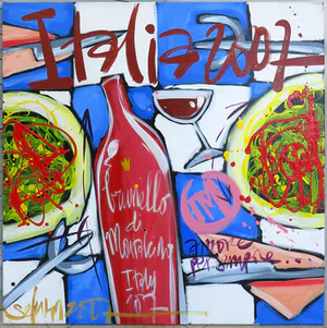 Selwyn Senatori - Acryl op doek, Italia 07 (Groot) kopen? Bied vanaf 500!