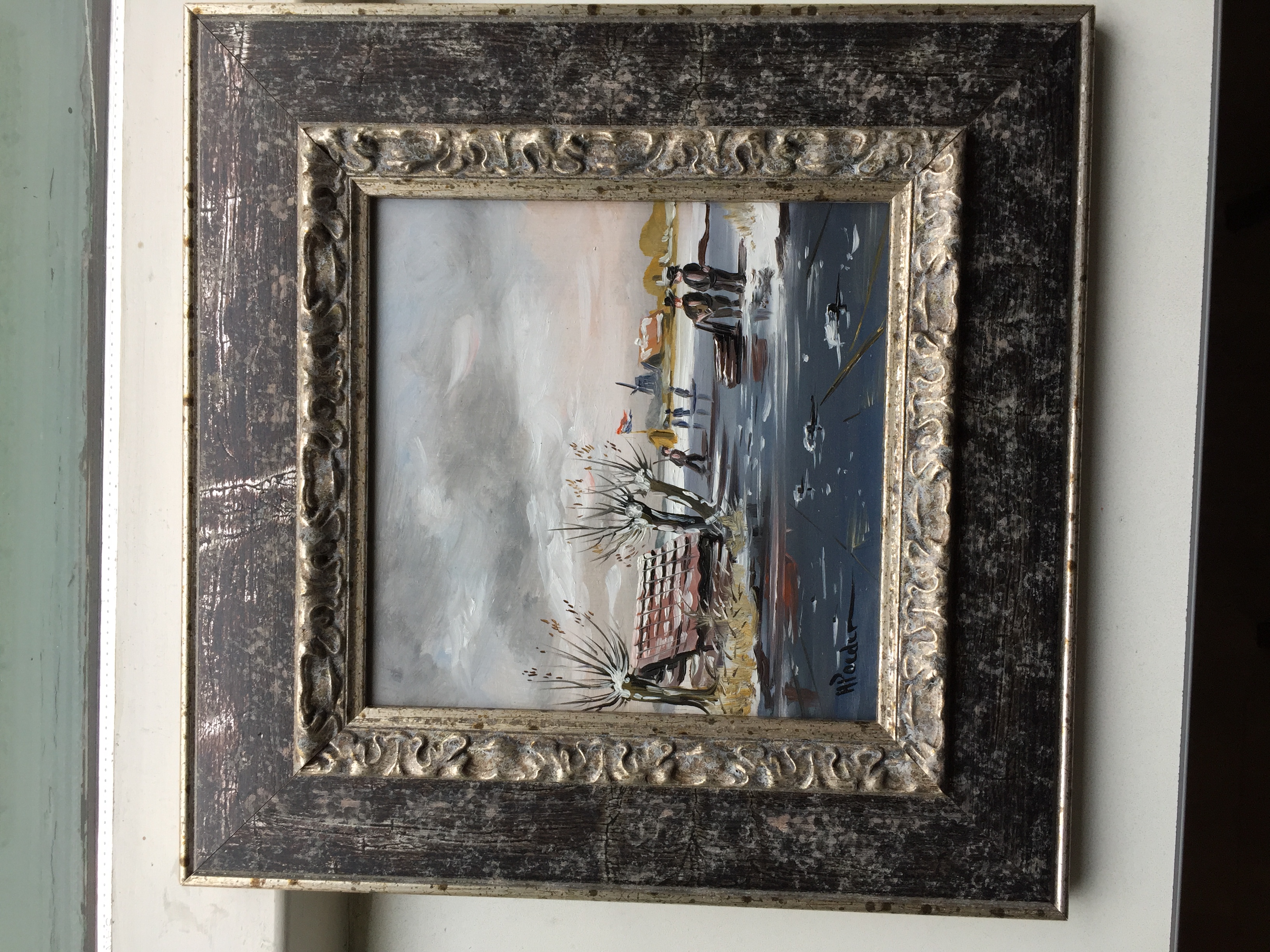 Henk Poeder - Winterlandschap verkocht voor € 79!