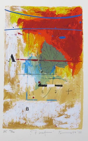 Piotr Konkel - Lot van twee zeefdrukken, B Leaf en Thri marts kopen? Bied vanaf 1!